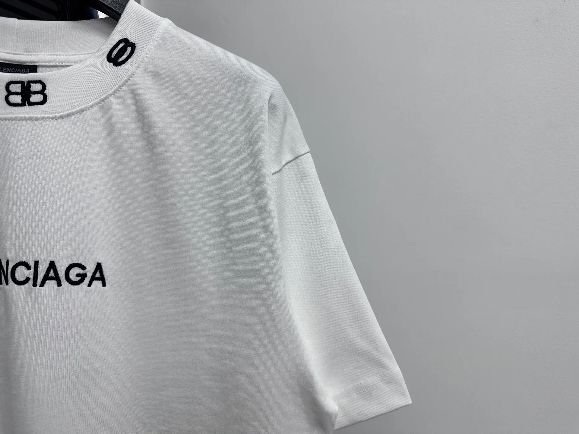 【Balenciaga】 T Versatile T Same Style 280 ：Black White Sizes：XS-L
